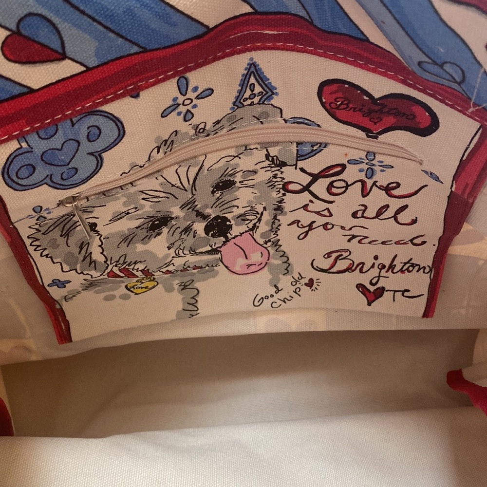 NWT Brighton Love Sparkle Tote Artwork By Tom Clancy. - Picture 7 of 7